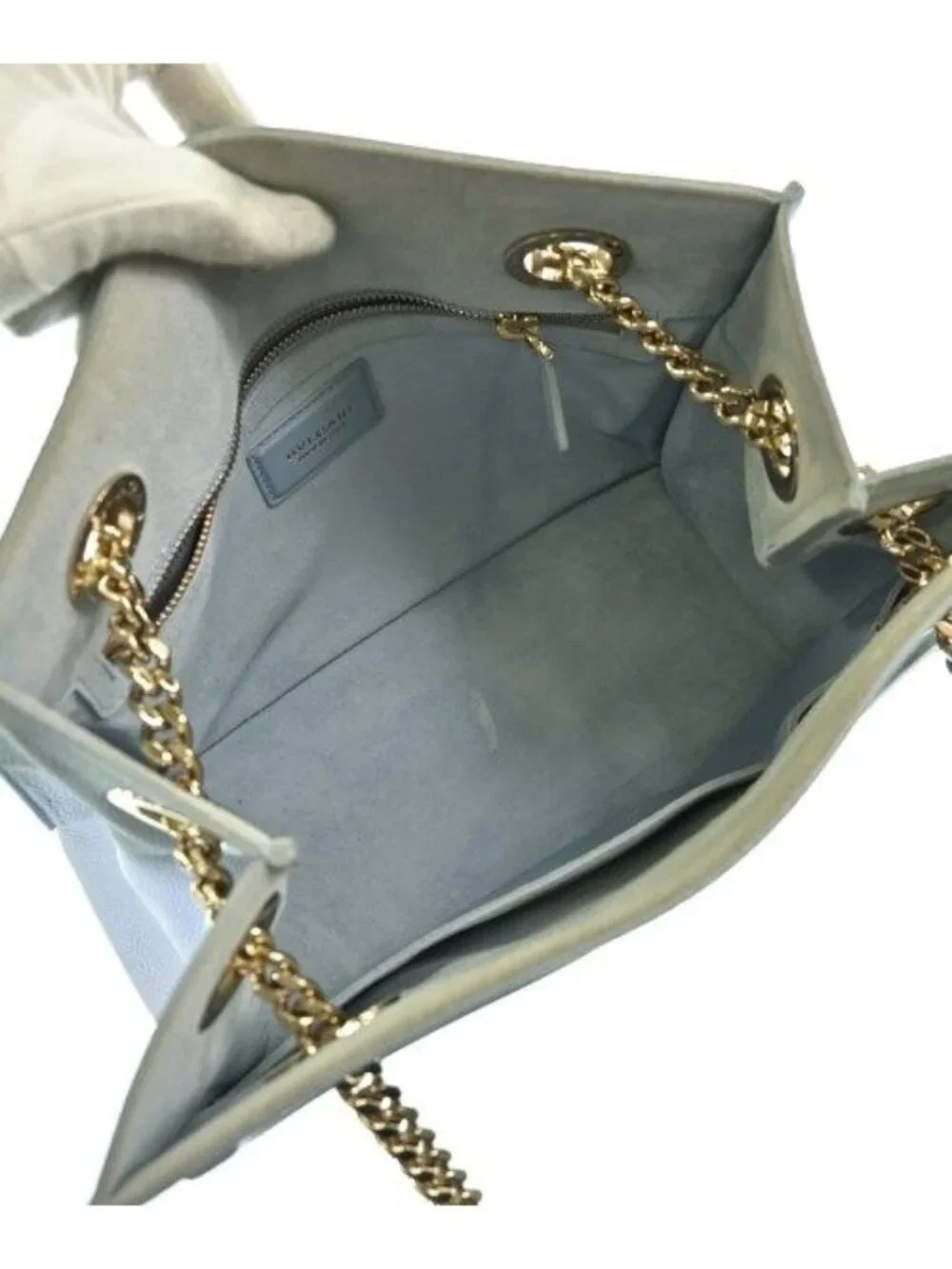 Bvlgari Tote Blue